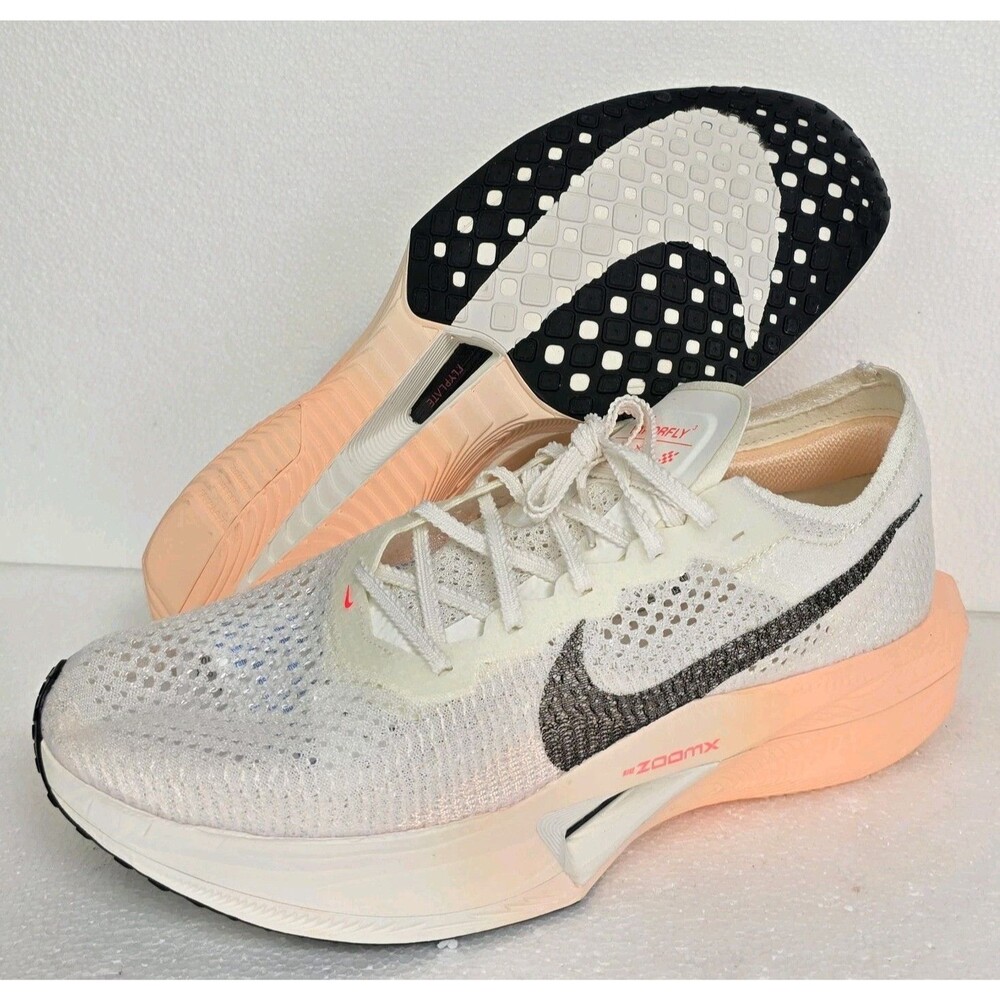 New Men's Size 11 Nike ZoomX VaporFly Next% 3 Sail/black Crimson Tint DV4129-103